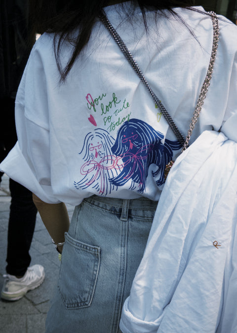You Look So Cute Today(White)