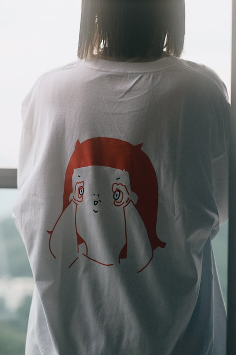 I Hate Monday Club Tee (Long / White)