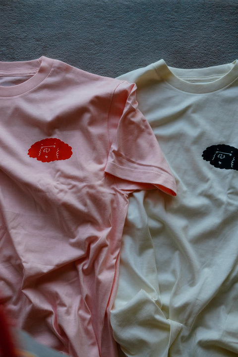 Small Head Tee / Pink