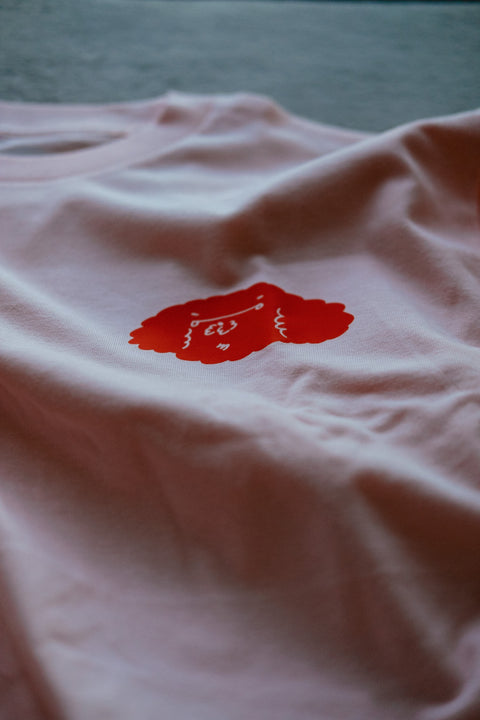 Small Head Tee / Pink