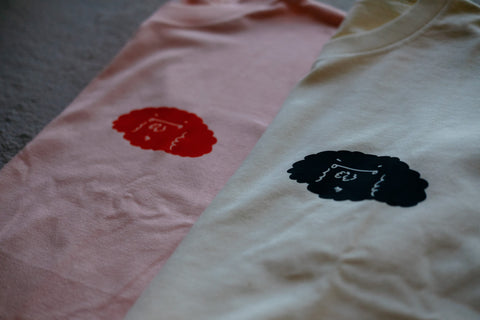 Small Head Tee / Beige